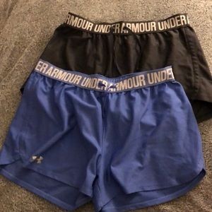 Two pairs of Under Armour shorts!!